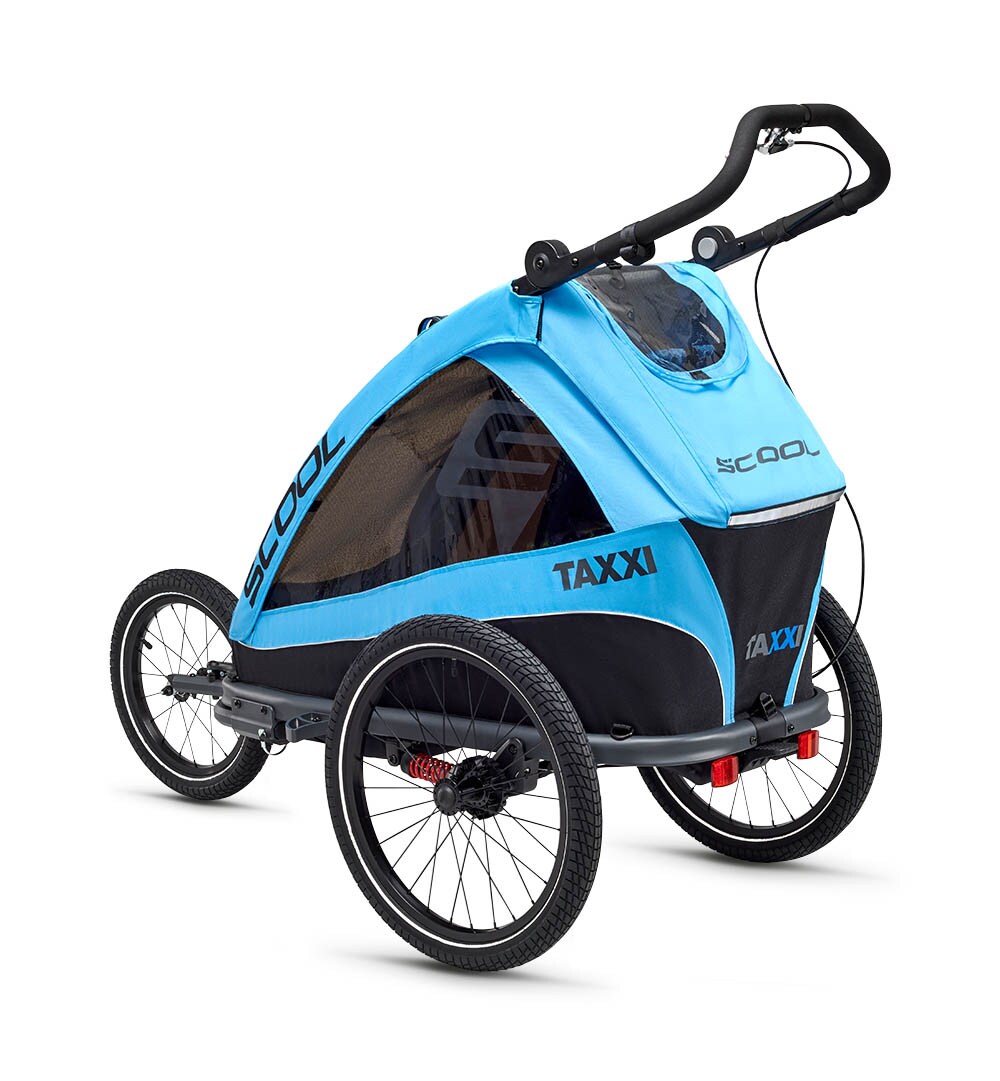 taXXi Kinderfahrradanhänger Elite one - Blue