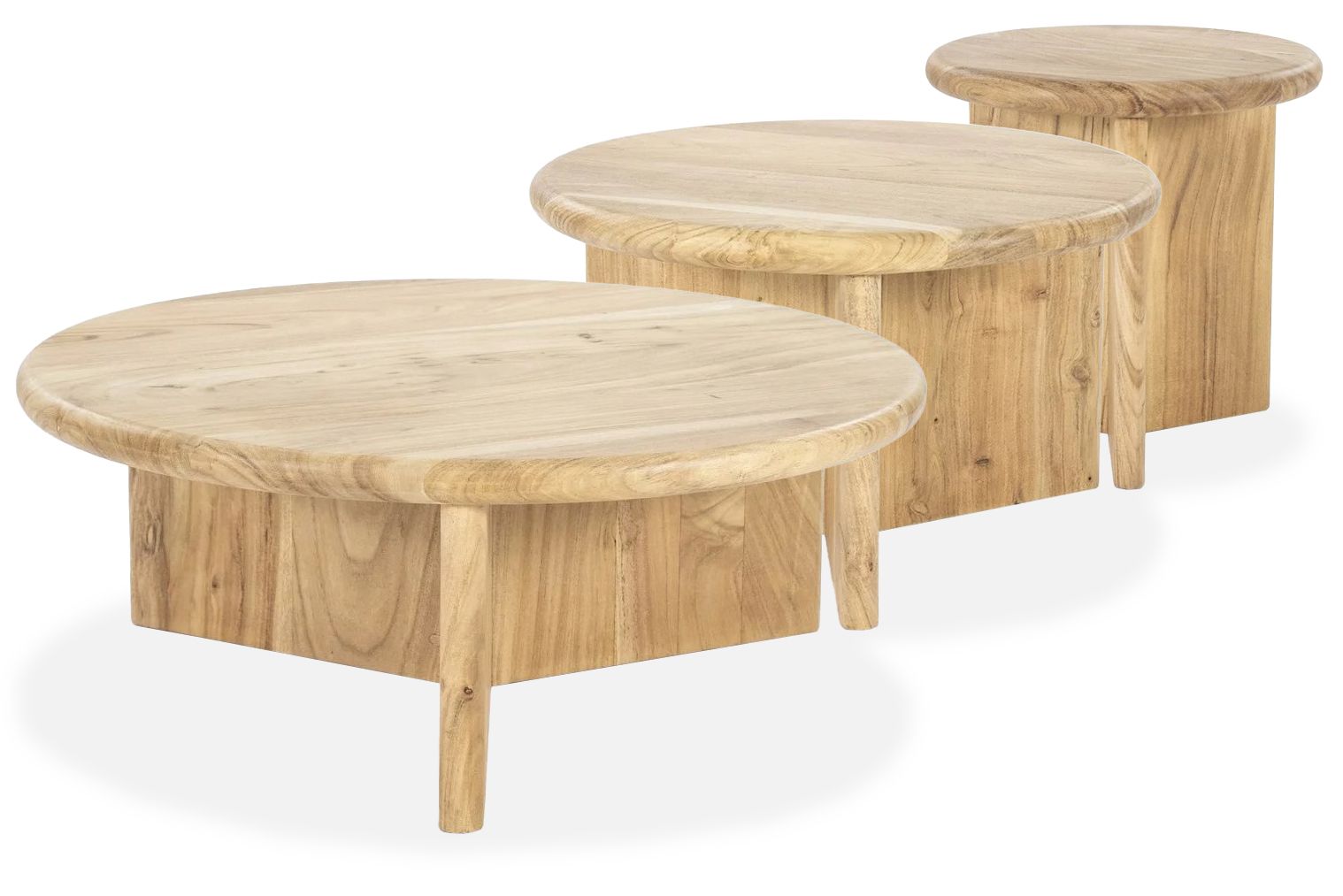 Salontafelset  Leoti ⌀80  x H30 cm
