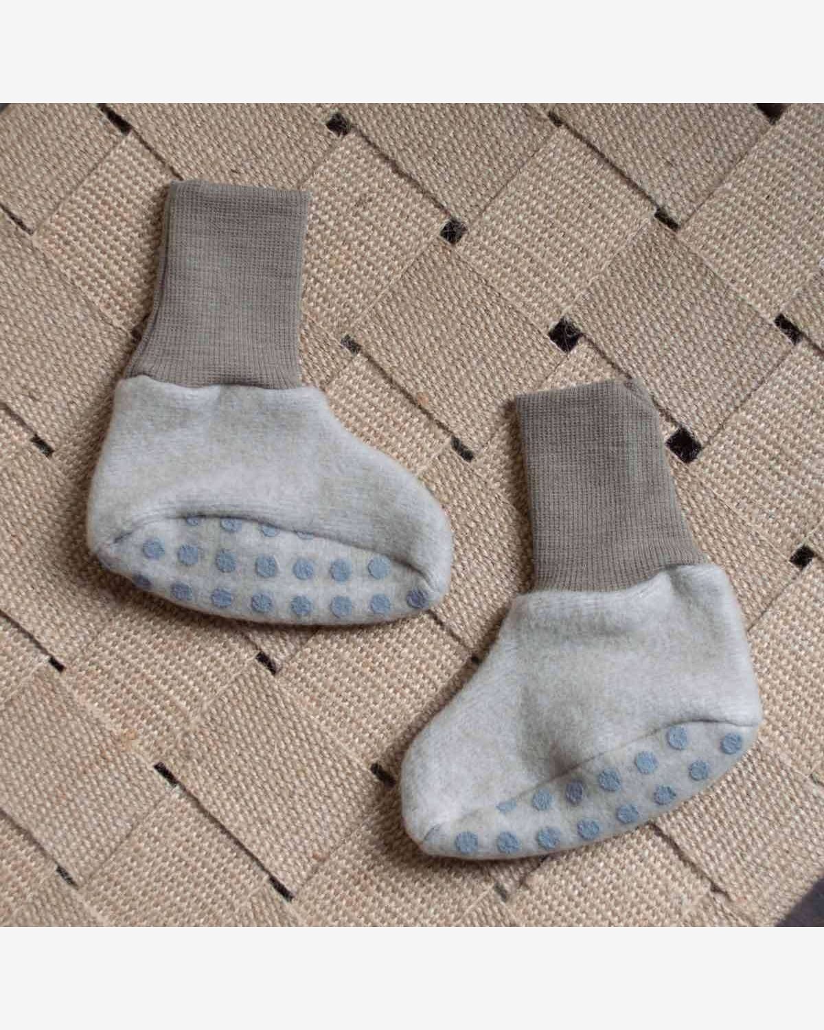 Babysokker i ullfleece
