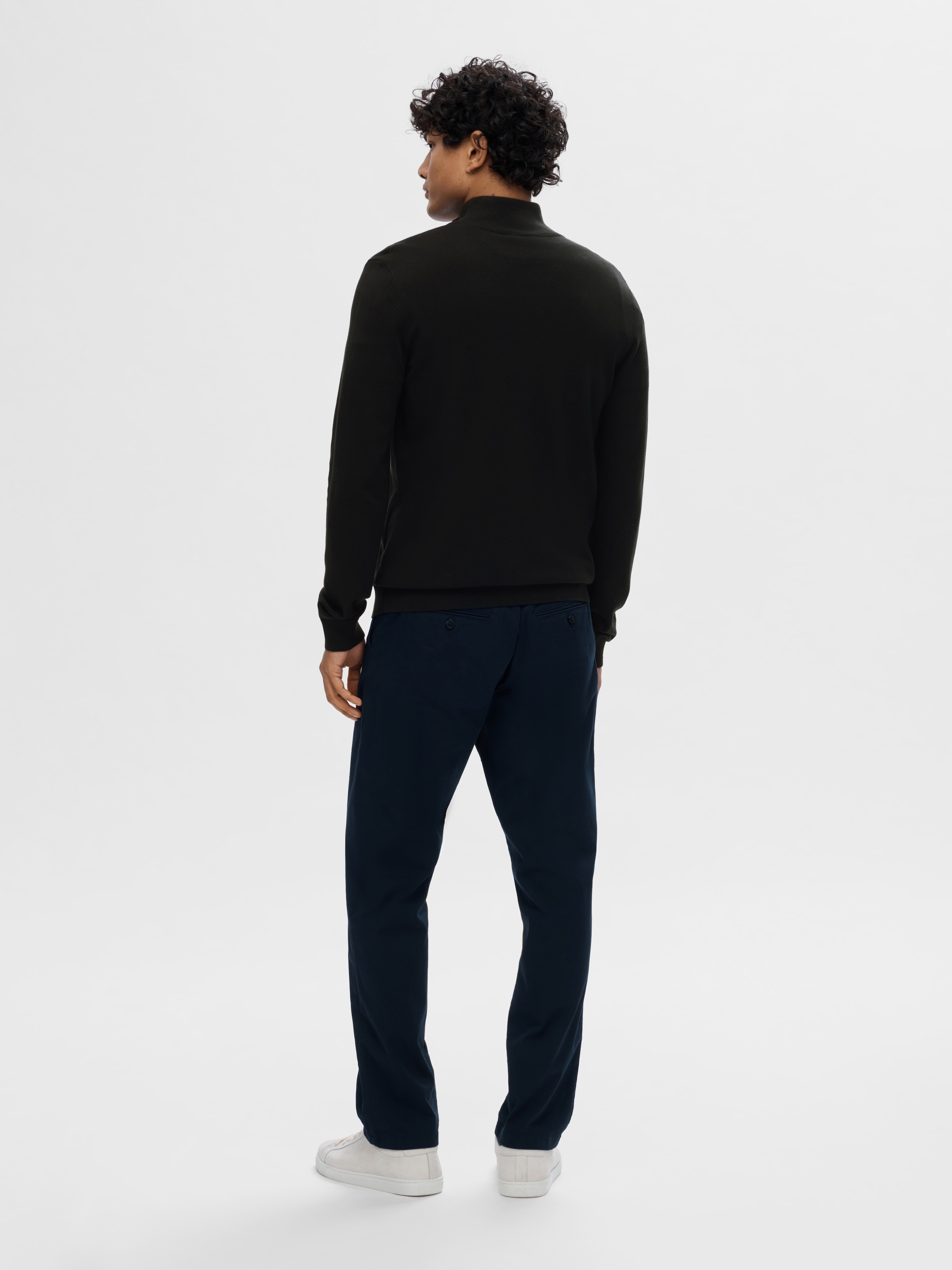 SELECTED HOMME Strickjacke »SLHBERG FULL ZIP CARDIGAN NOOS«