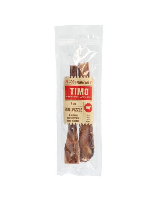 Timo Bullepees 20cm - Hondensnacks - 2 stuks