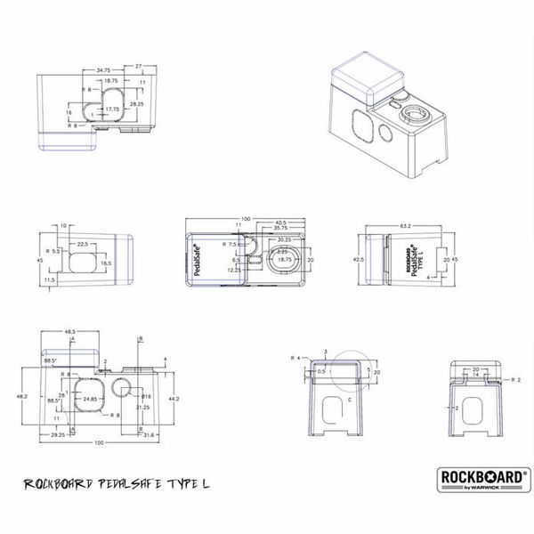 Rockboard Pedalsafe Type L