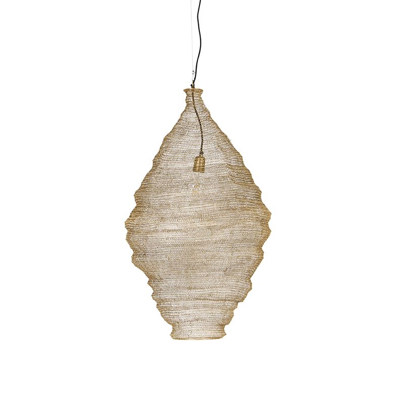 Oosterse hanglamp goud 90 cm - Nidum
