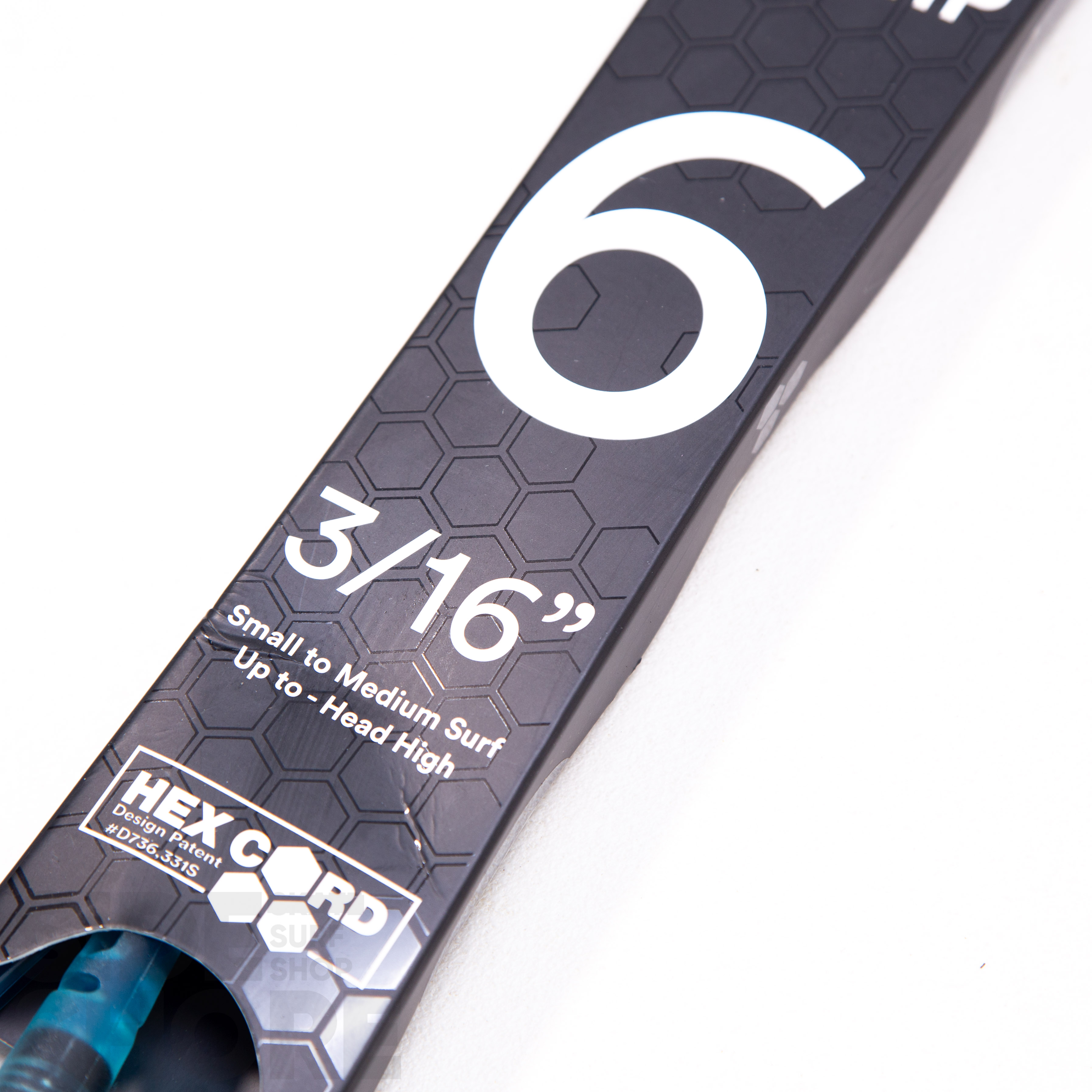 Channel Islands Hex Comp Leash 6'0 - 3/16