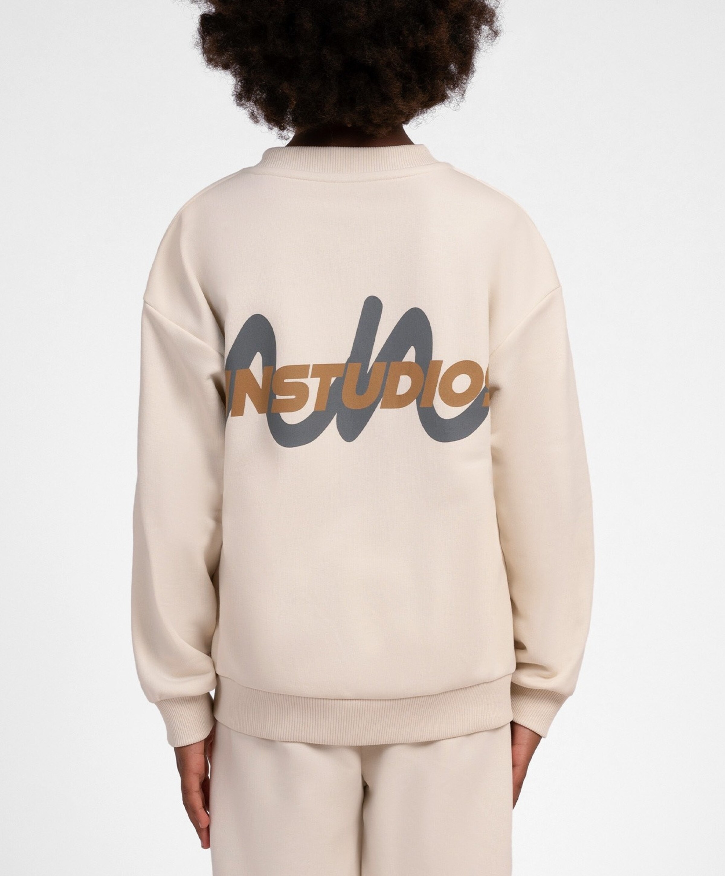 NIK & NIK Jongens sweater ecru