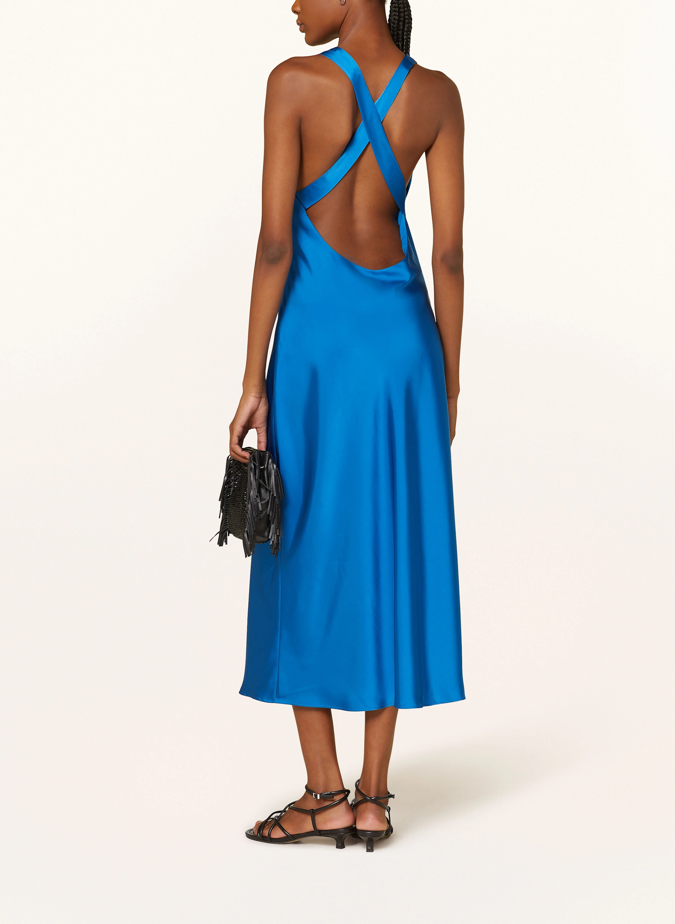 CLAUDIE PIERLOT Satinkleid