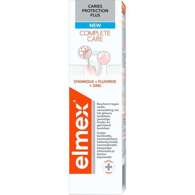 elmex® Anti-Cariës Plus Complete Care Tandpasta 75 ML