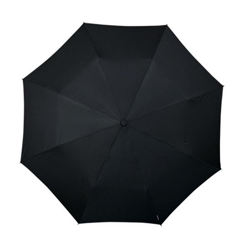 Falconetti MiniMax Opvouwbare Paraplu Auto Open Zwart