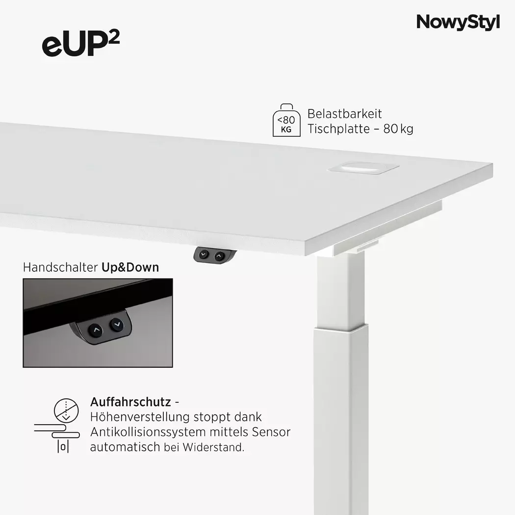Schreibtisch elektrisch eUP2
