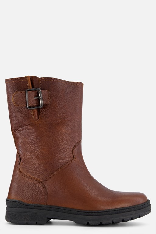 Outfielder Boots cognac Leer