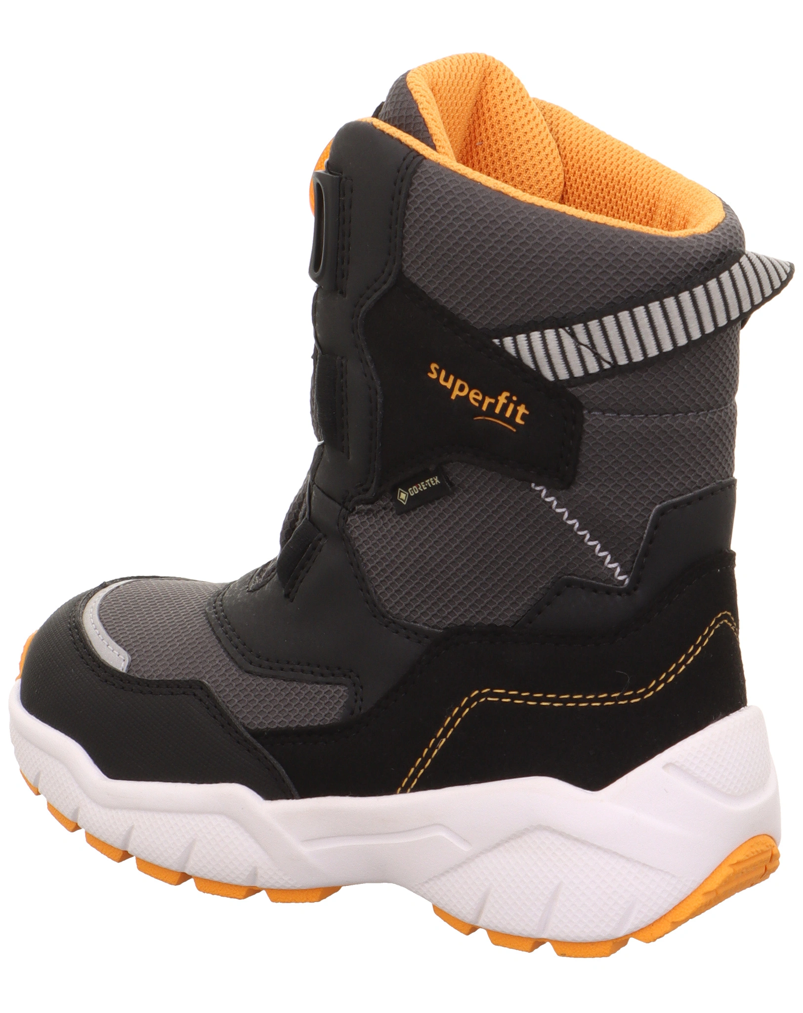 Schnellschnür-Boots CULUSUK 2.0 gefüttert in schwarz/orange