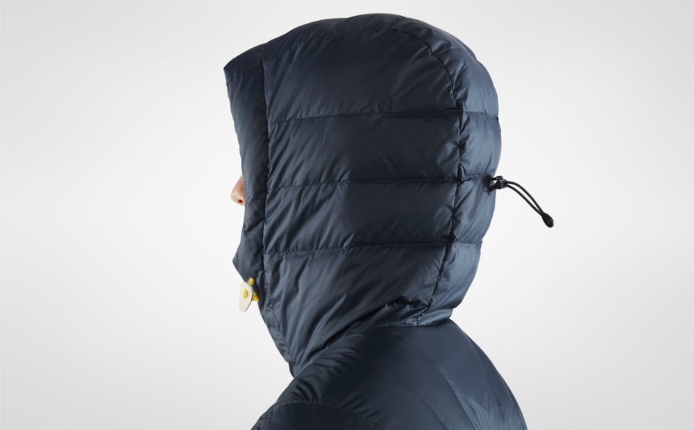 Fjällräven Expedition Pack Down Hoodie, Dame<br>Veldig lett dunjakke