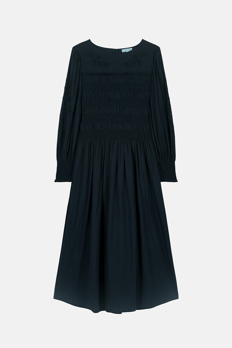 LOUISE MISHA<br>Vestido midi fumê, AYMEE