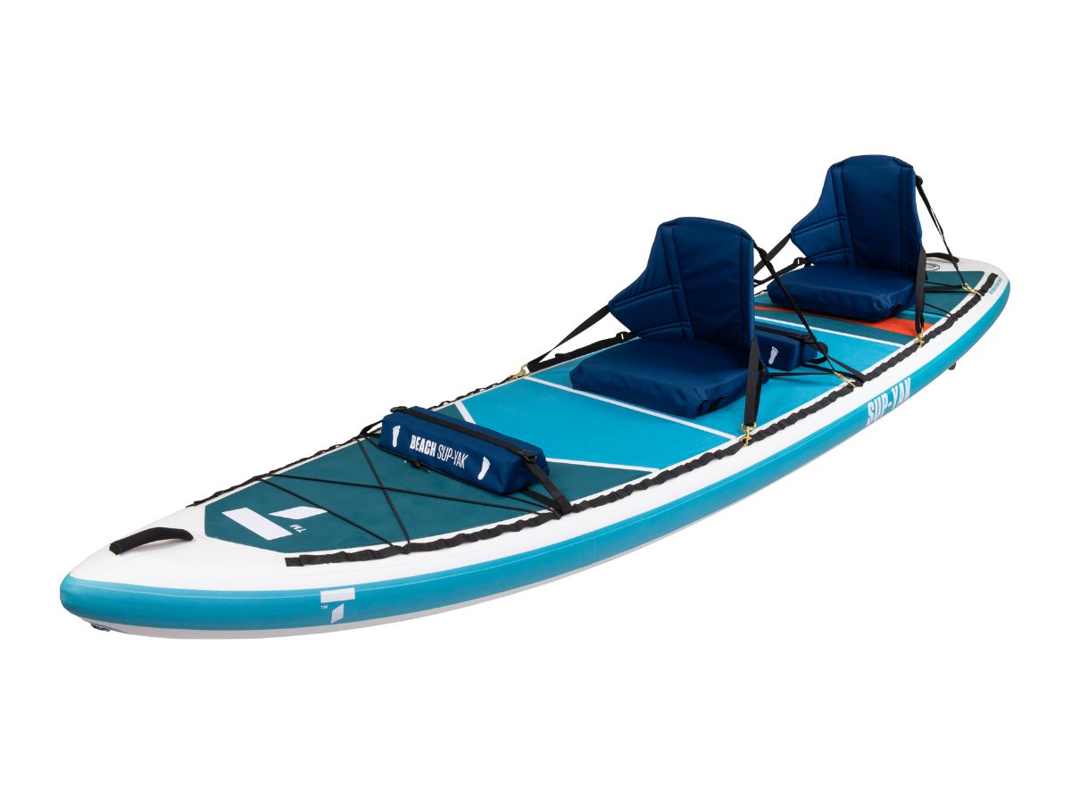 TAHE 11'6 Beach SUP-YAK inflatable SUP + Kajak pakket