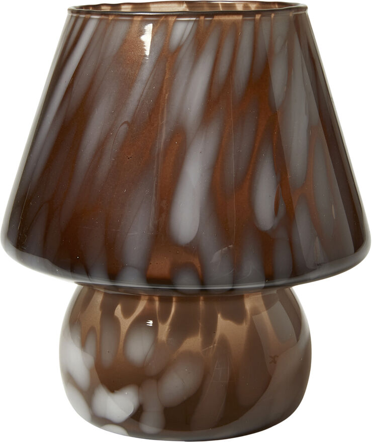 Speedtsberg Vase m/pletter D18x21cm glas GF