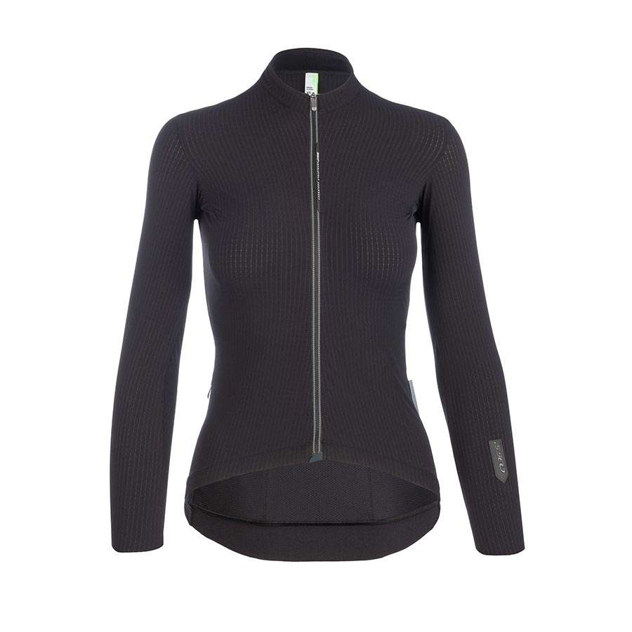 Q36.5 Dottore Pro Fietsshirt Lange Mouwen Zwart Dames