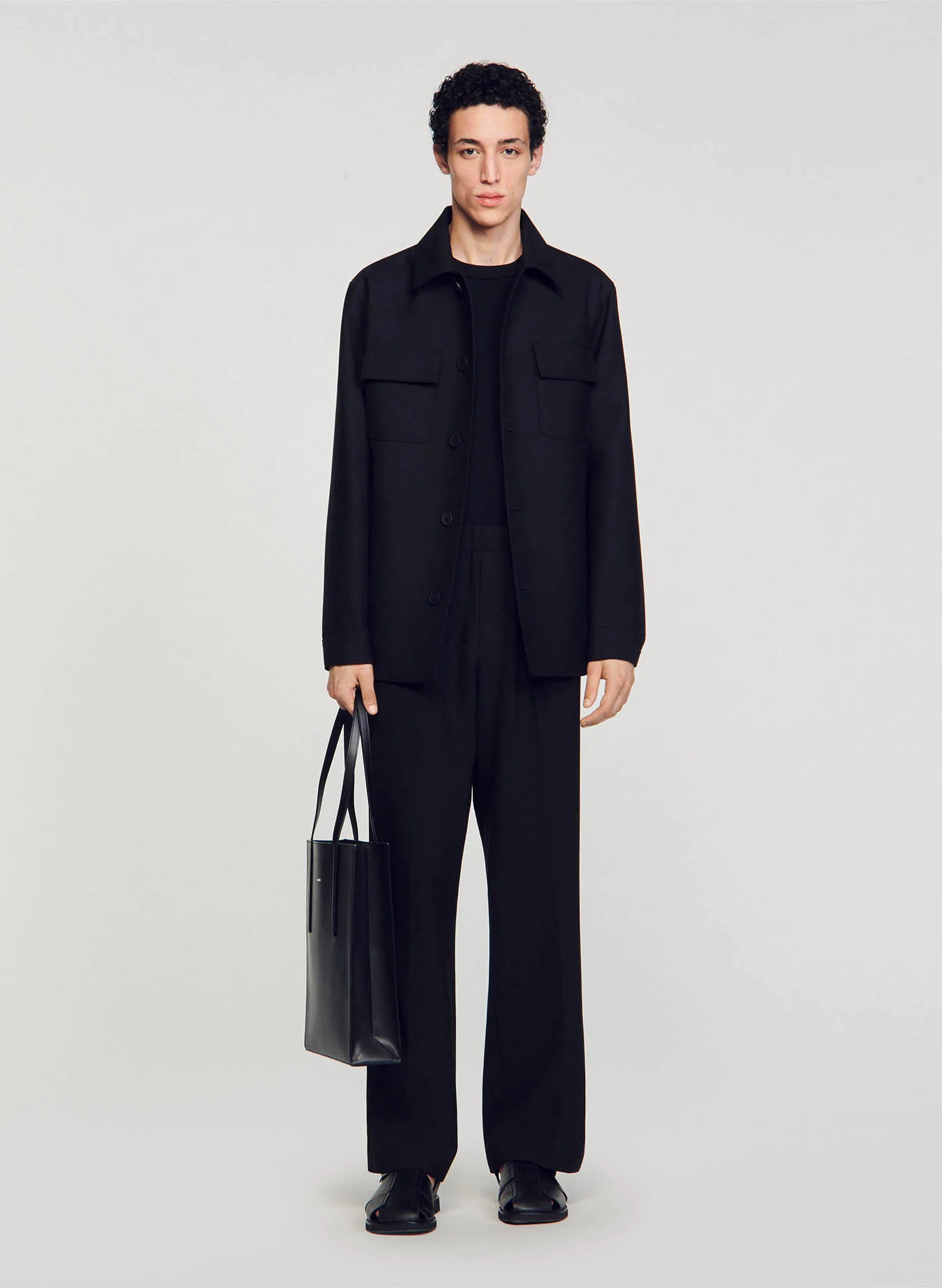 Surchemise col classique | Noir