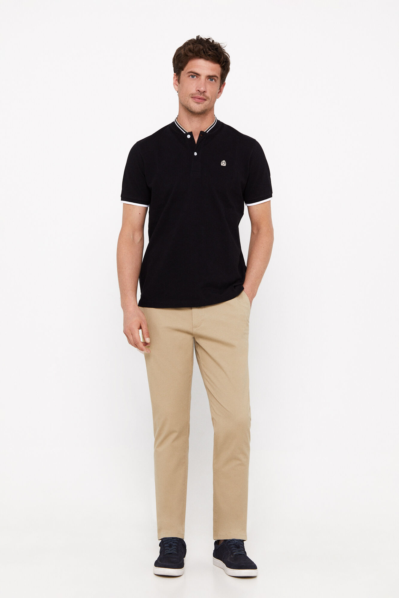 Dica para blusa bomber de gola alta - Preta