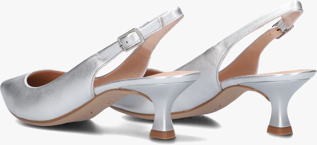 zilveren unisa sandalen jamal met