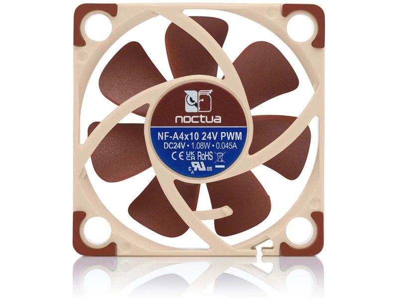 Noctua PC-Lüfter NF-A4x10 24V PWM Hochoptimierter, leiser 40 mm Premium-Lüfter