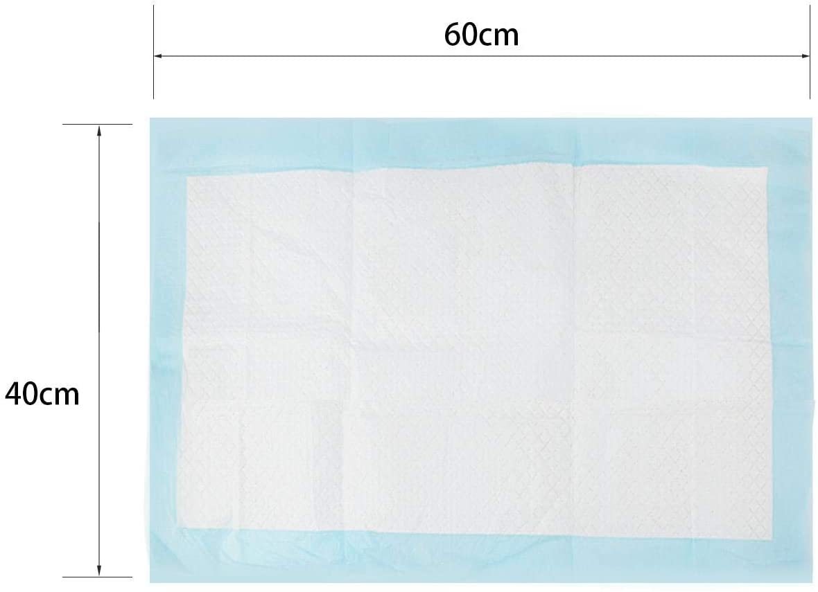 Nobleza - 100 Tapetes Higiênicos para Treinamento de Cães. Ultra absorventes, 60cm x 40cm