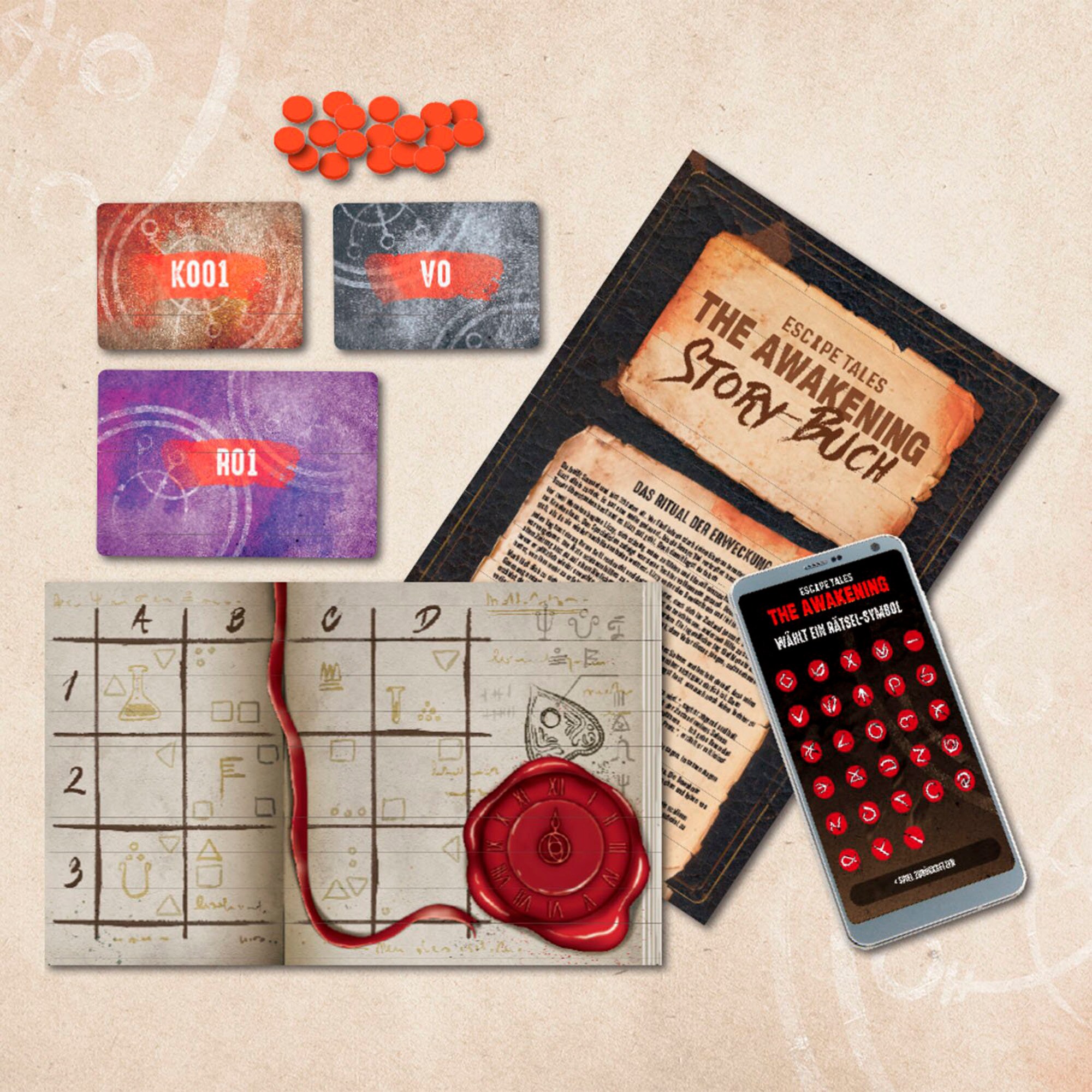 Kosmos Brettspiel Escape Tales - The Awakening