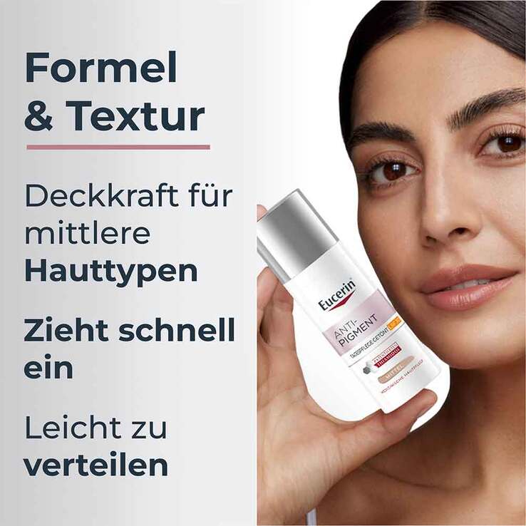 Eucerin Anti-Pigment Tag getönt mittel LSF 30, 50 ml