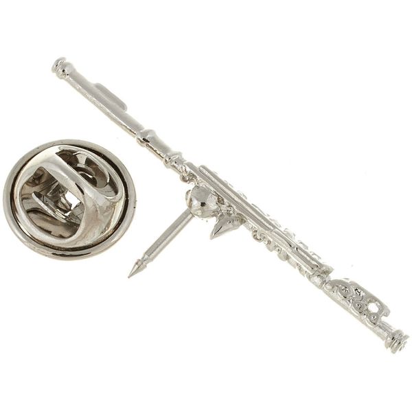 Art of Music Anstecker Querflöte silber