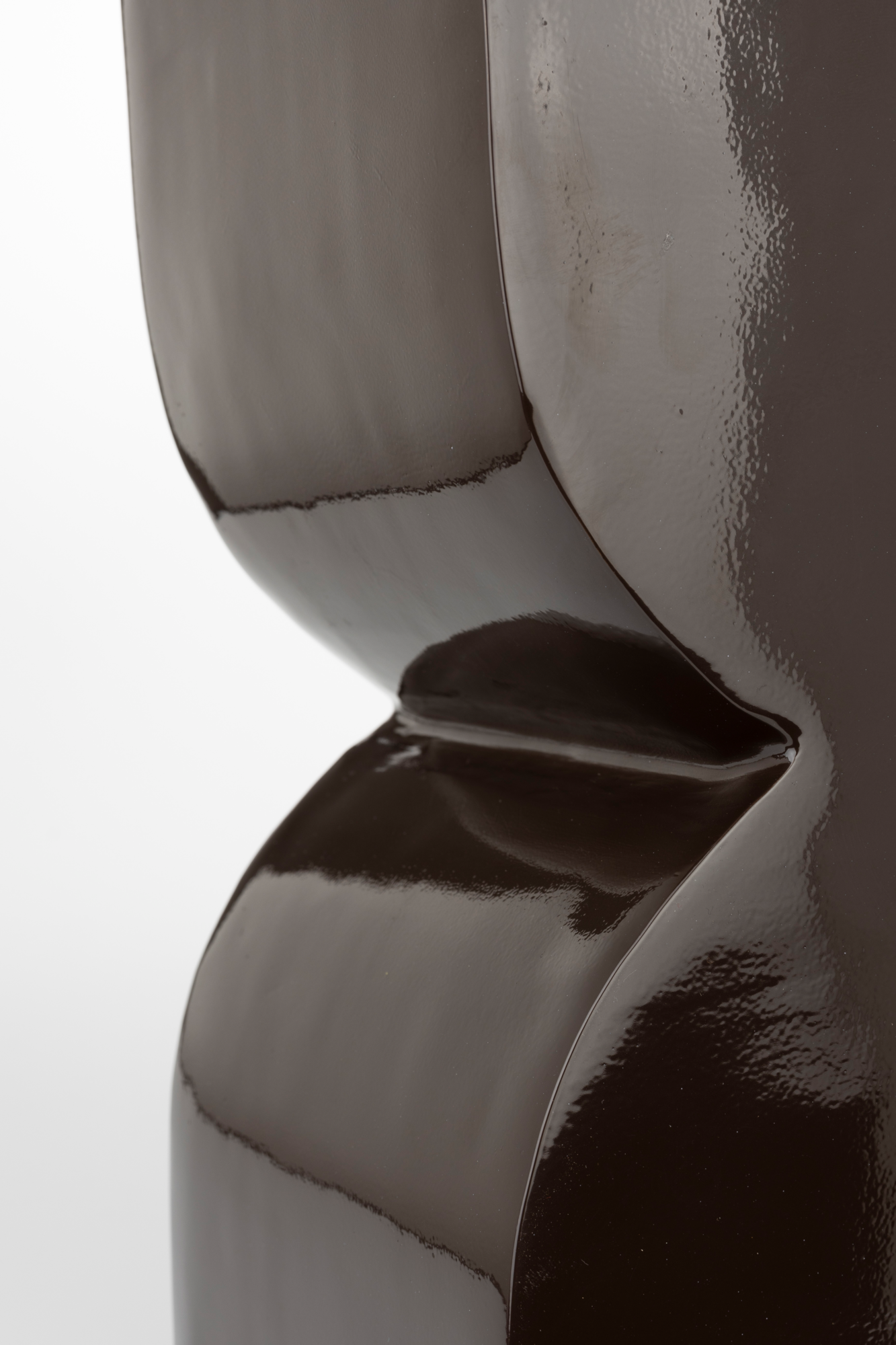 STOOL CONES SHINY BROWN