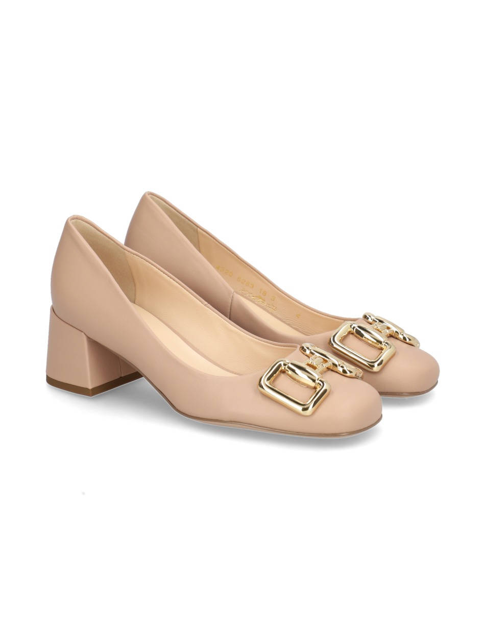 Glattleder Pumps