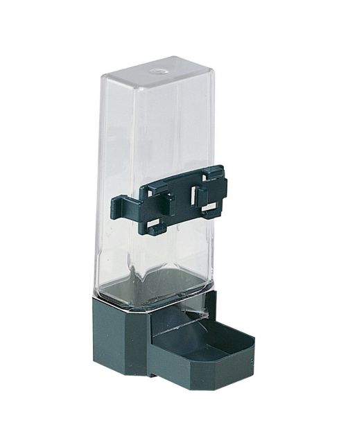 Ferplast Voerfontein Silverspecial 4560 - Vogel - Voerbak- Drinkbak - 7.3x8x15.1 cm Assorti