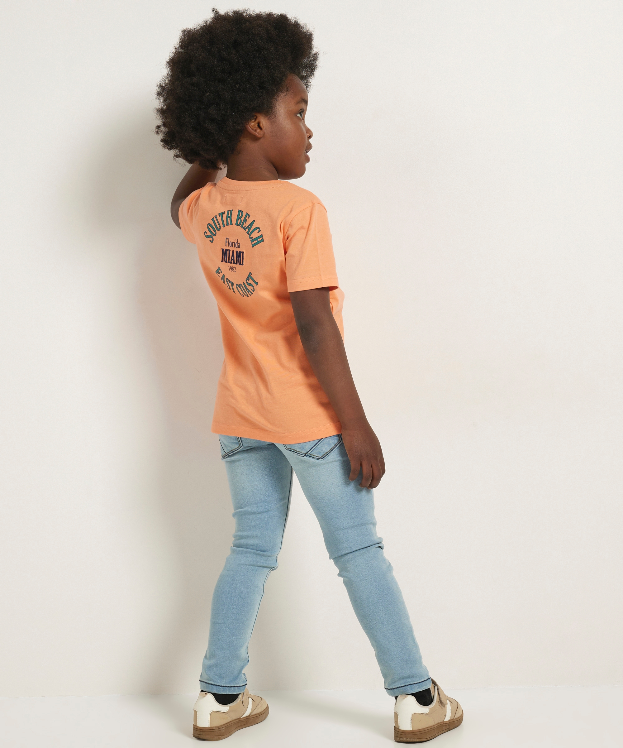 jersey t-shirt met prints