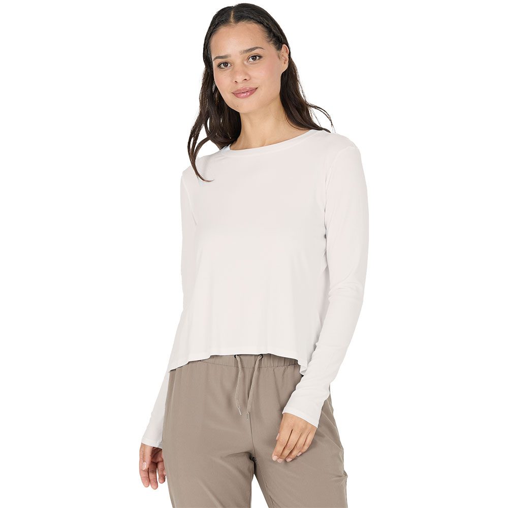 Athlecia Mandes W L/S Langarmshirt Damen white