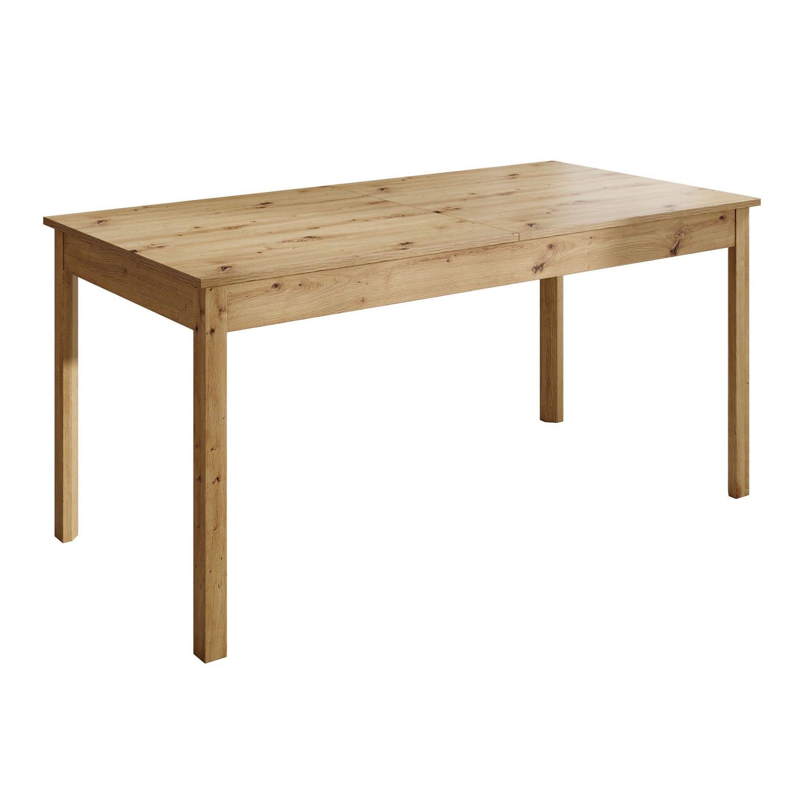 Steve - Eetkamertafel - Eiken - 160x80x77 cm