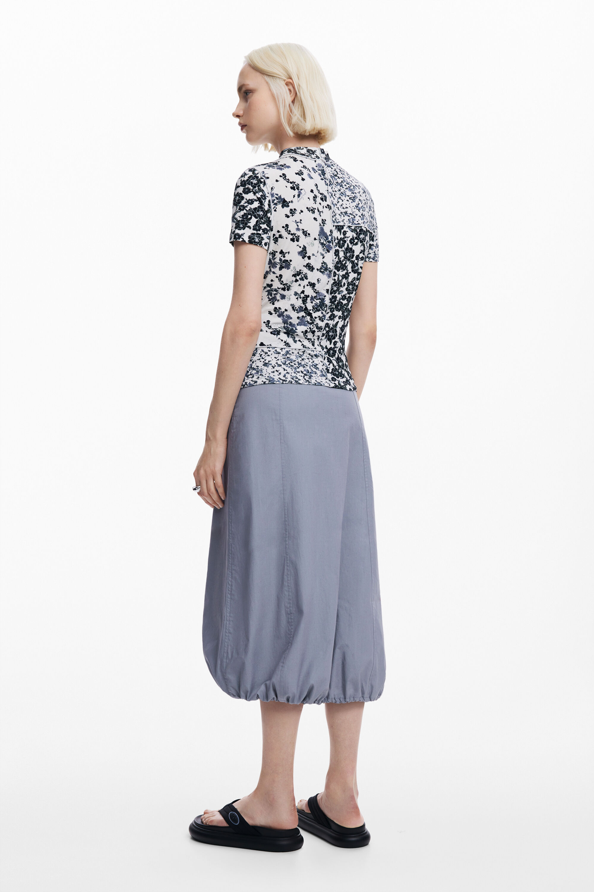 Camiseta patchy flores