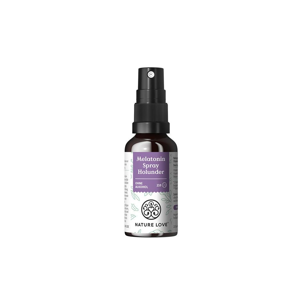 NATURE LOVE® Melatoninspray Holunder