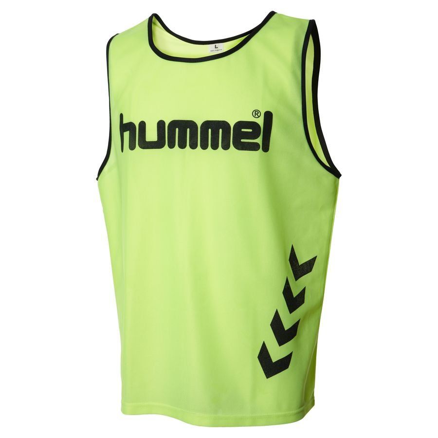 Hummel Chasuble d'entraînement Fundamental - Vert Néon/Noir