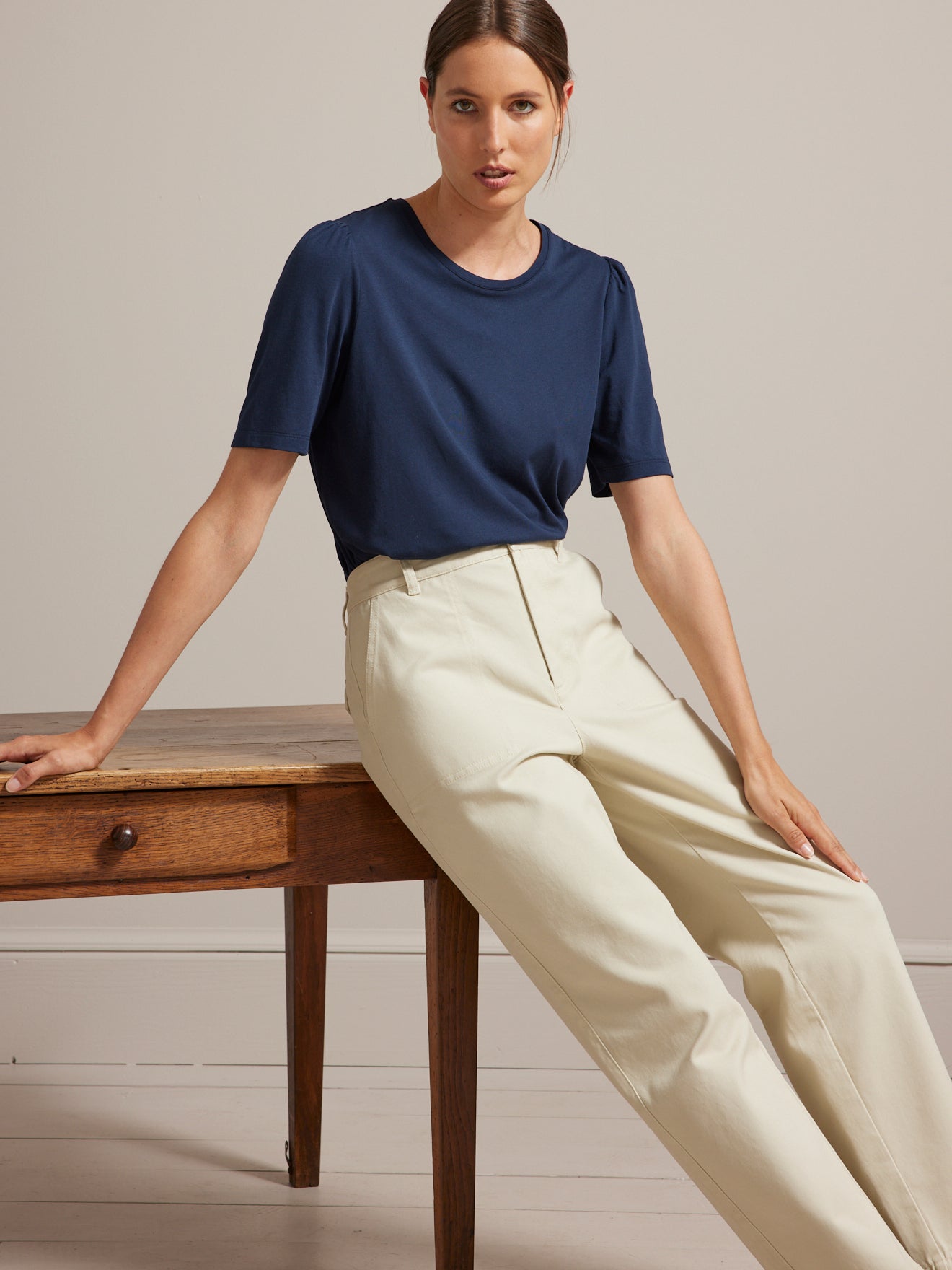 T-shirt femme - modal et coton biologique