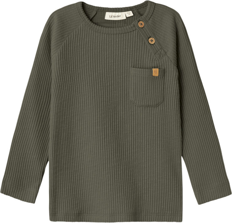 Lil' Atelier NMMRAJO MUB LS SLIM TOP LIL Kalamata