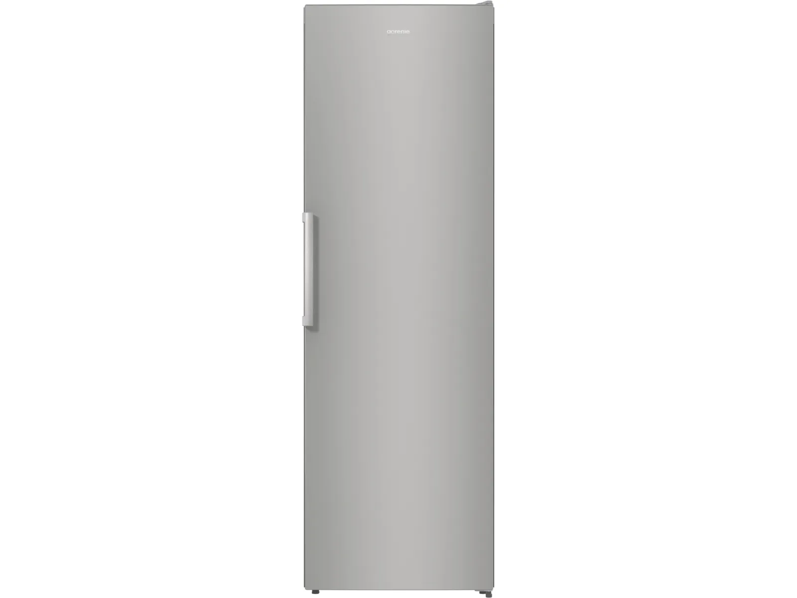 Gorenje Essential R619EES5 - Køleskab - niche - bredde: 60 cm - 398 liter - Klasse E - grå metal