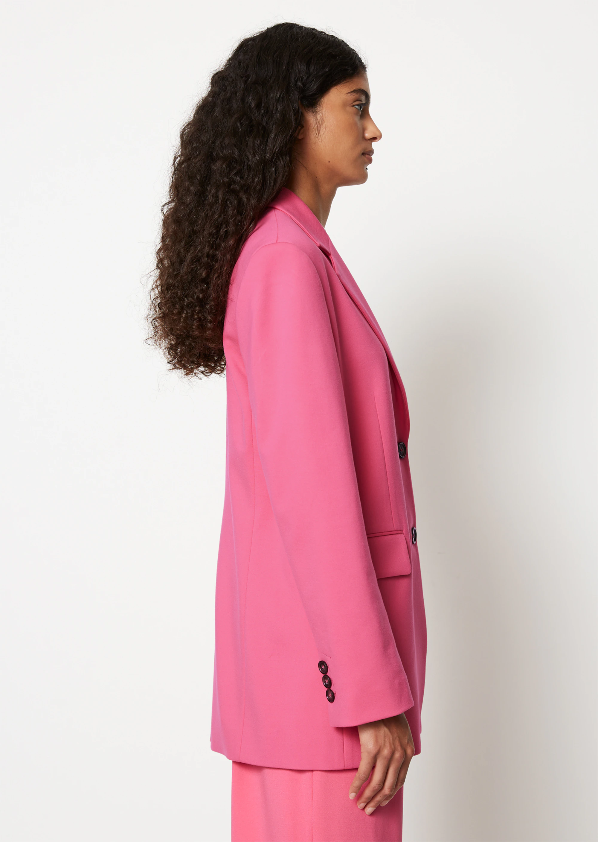 Jersey-Blazer straightaus Interlock-Qualität
