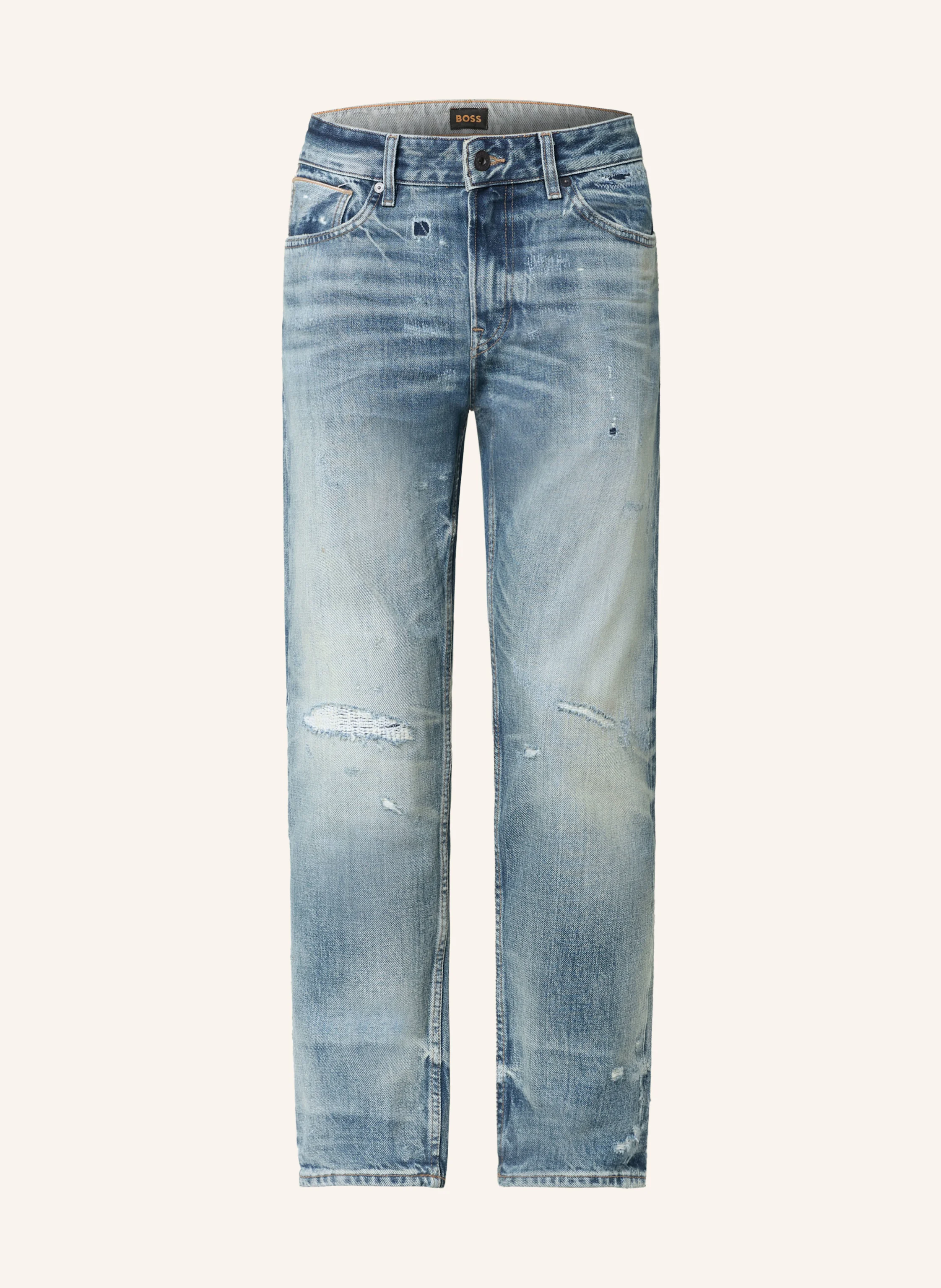 BOSS Destroyed Jeans RE.MAINE Regular Fit