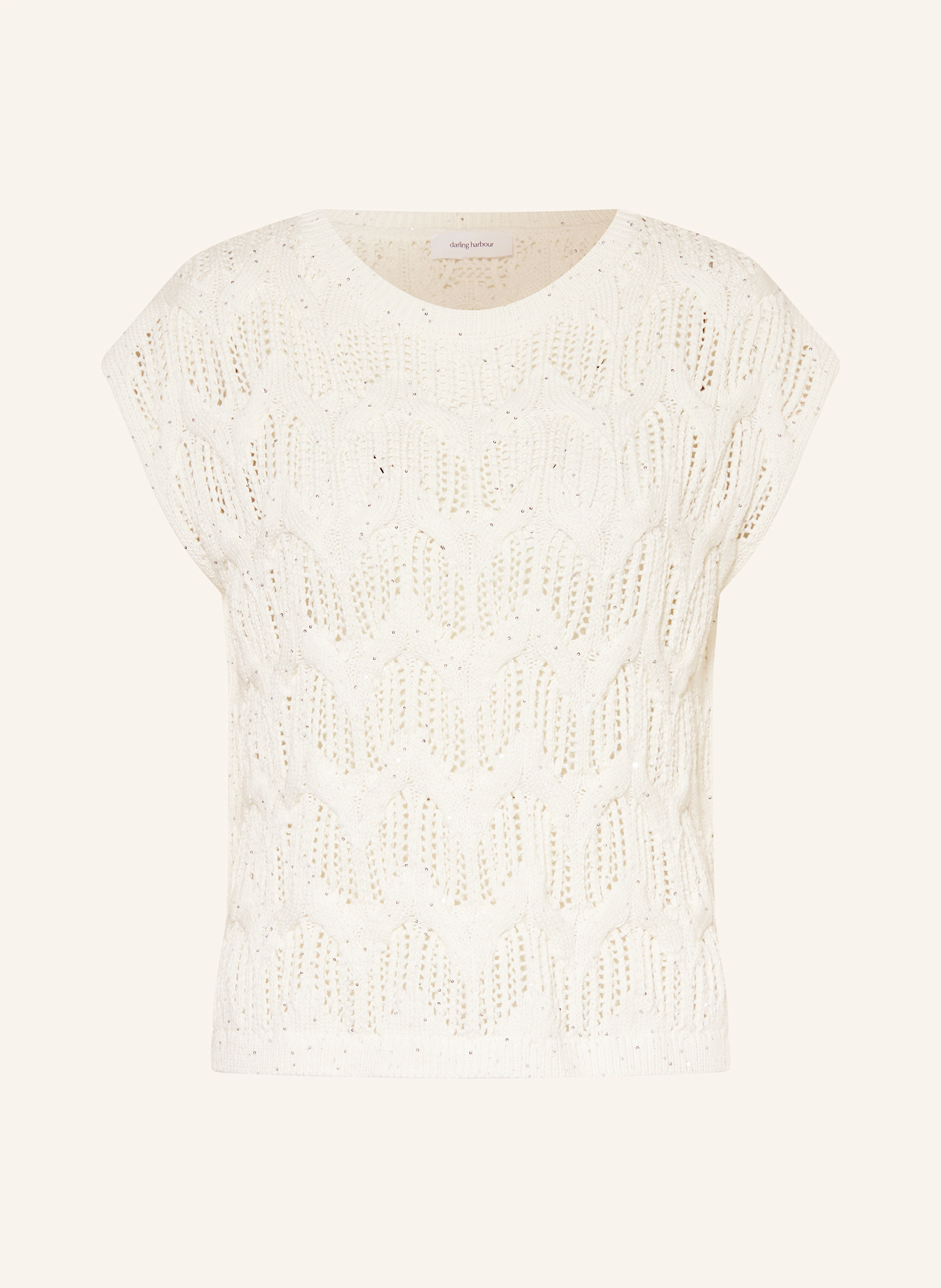darling harbour Stricktop mit Pailletten