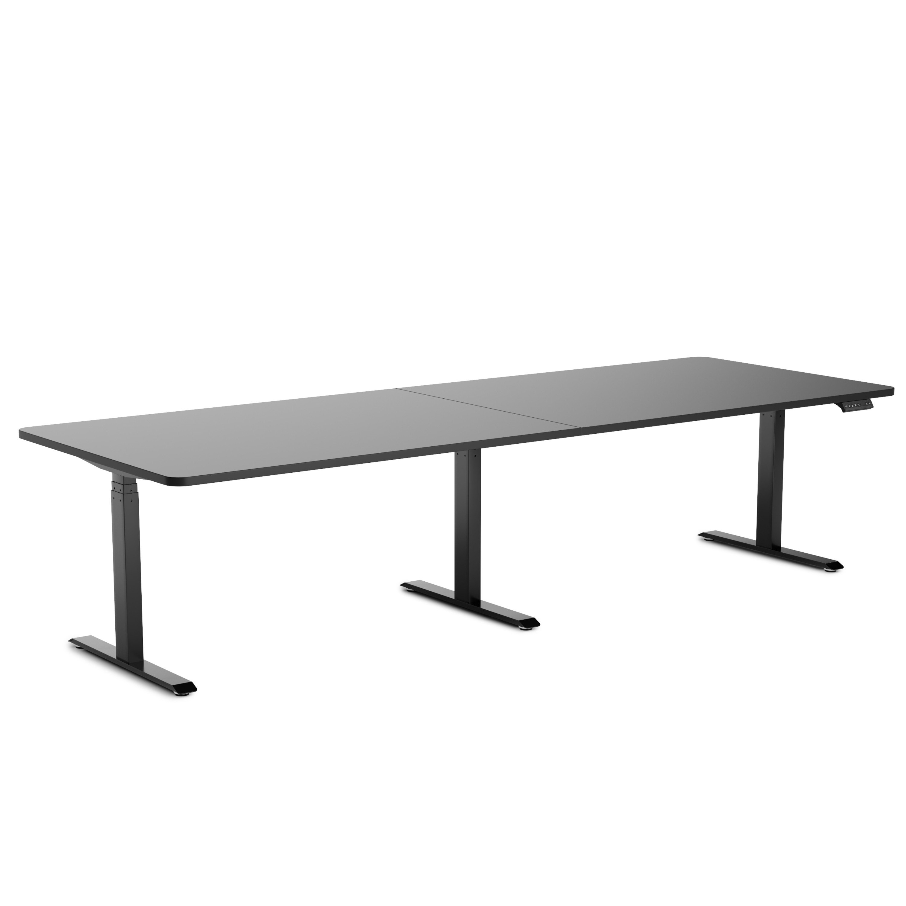 Konferenztisch elektrisch schwarz 280 x 100 cm