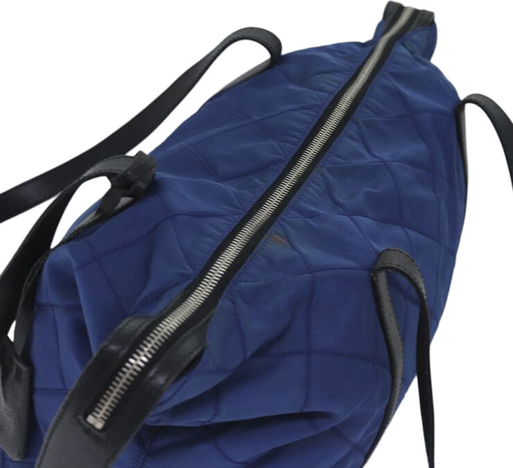 Prada Vintage Prada Tessuto Blue