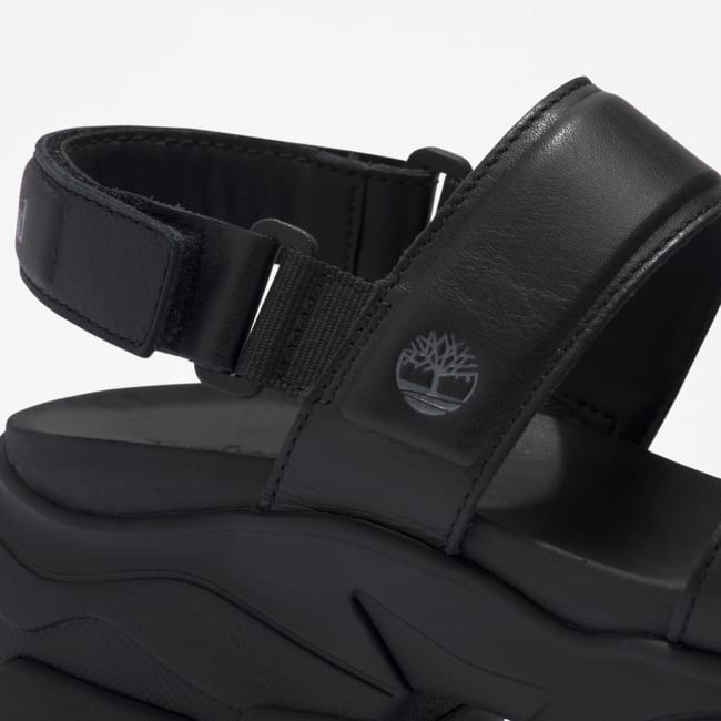 Sandalo a Doppia Fascia Adley Way da Donna in                colore nero
