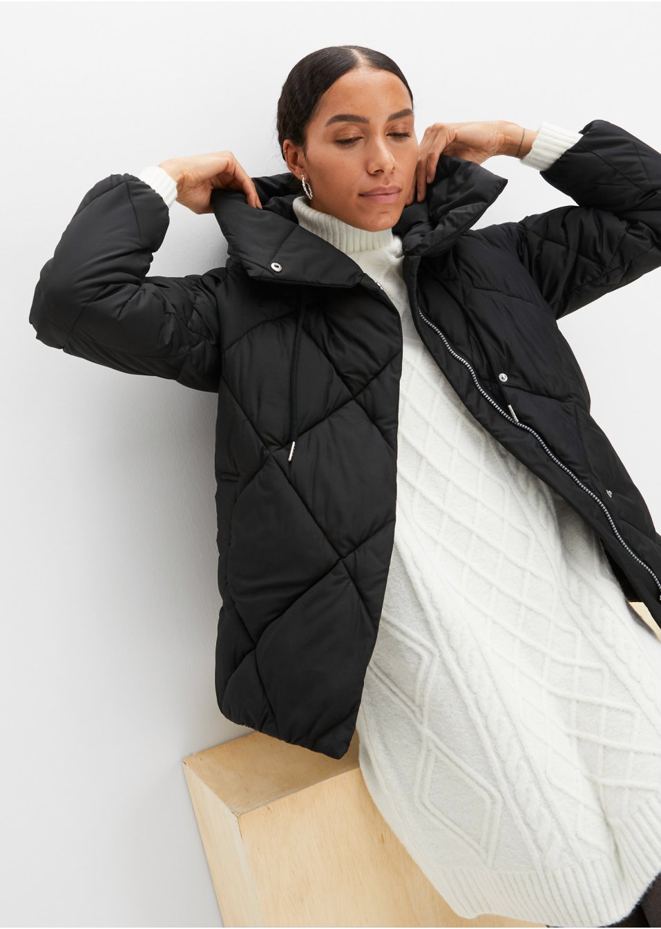 Veste matelassée à capuche