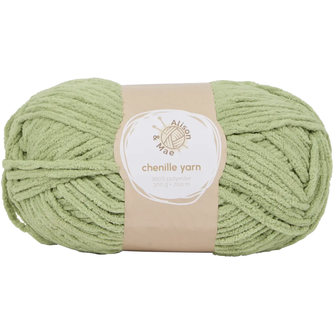 Alison & Mae breigaren Chenille 300 gram | diverse kleuren