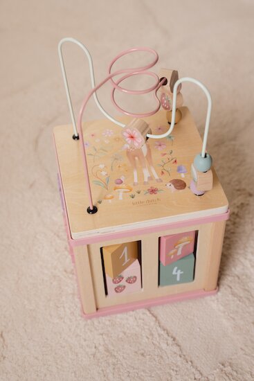 Fairy Garden Cube d'activités en bois   de               Little Dutch