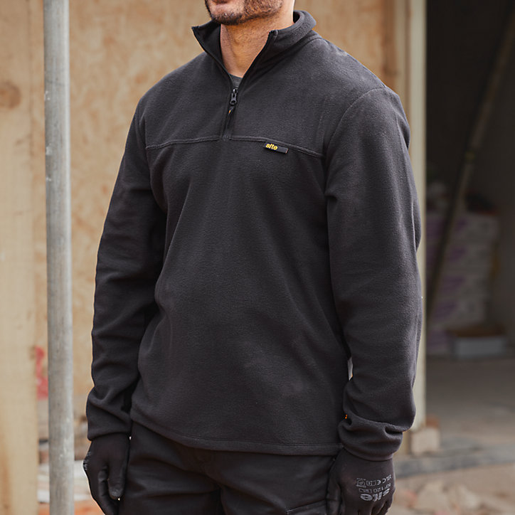 Pull polaire Site Blockey Taille M noir